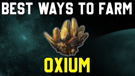 Best oxium farm warframe - vegetosayajin. People say Io is the best place to farm oxium, but I haven't reached Jupiter yet. Yes, it is. If you don't have access to it yet go to Phobos and pick any mission, than try to kill the yellow drones (oxium ospreys) BEFORE they headbutt into you kamikaze style. You can find bits and pieces in the containers there too.